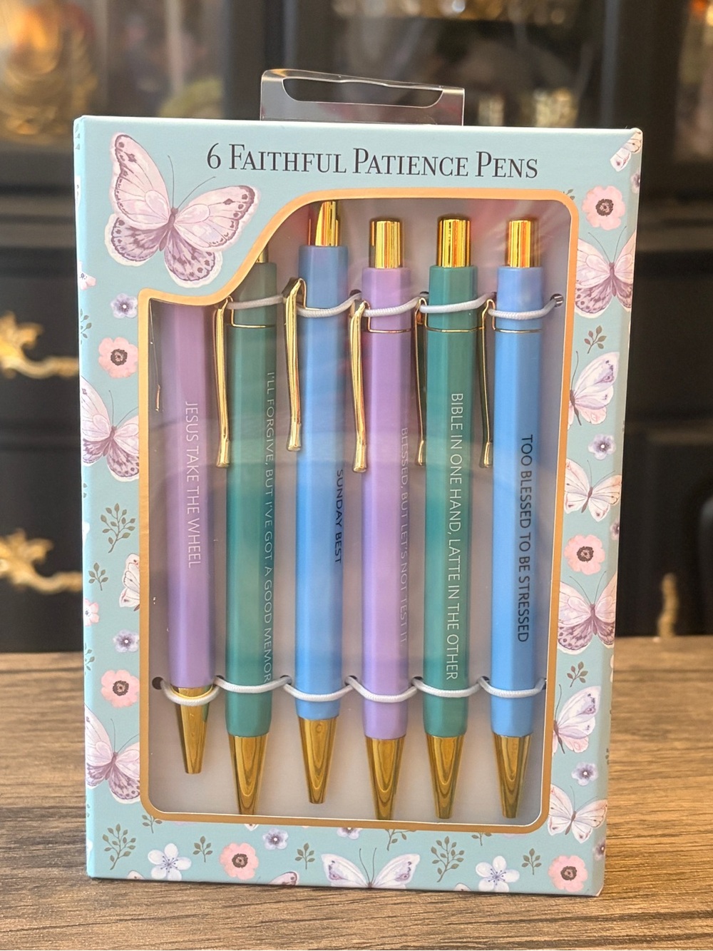 Faithful Patience Pens - Pastel Multi-Color Set (6 Pack)